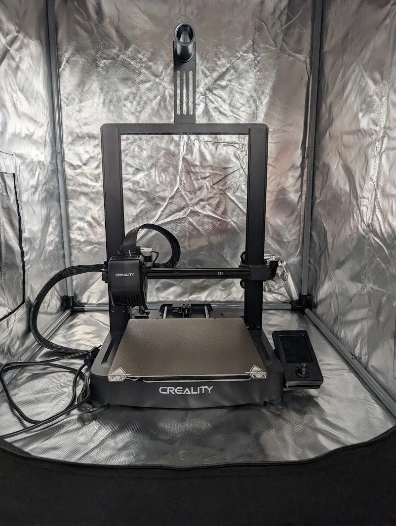 Creality Ender 3 V3 SE 3D printer, with Creality fabric enclosure, photo 1