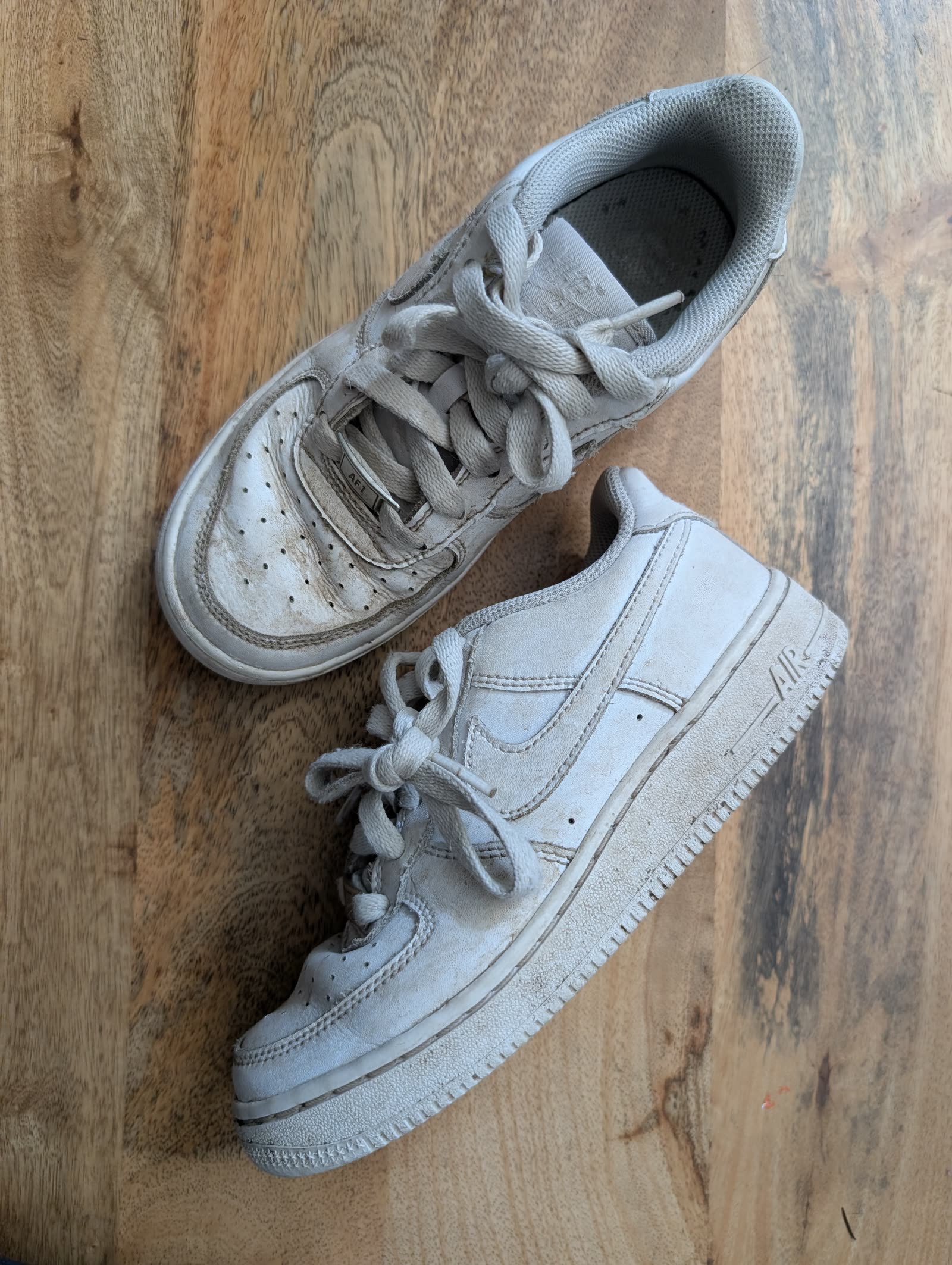 Nike Air Force 1 Low, white (kids), photo 1
